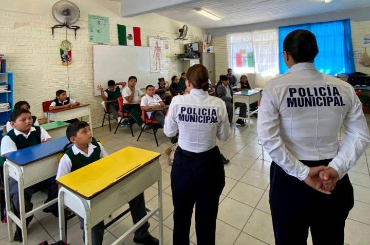 Refuerza Ramos Arizpe la prevención escolar con programa de proximidad