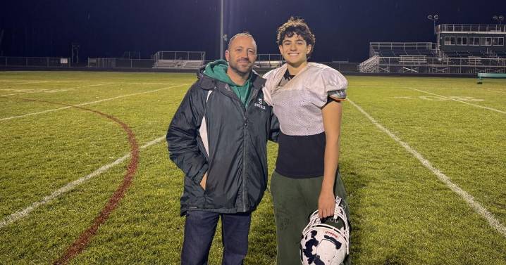 Football brings fatherhood full-circle for Schalmont’s Mike DiCocco, with son Duilio