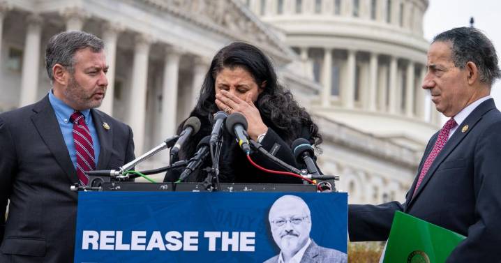 Kashoggi's widow, Democrats demand release of call transcript with Trump, crown prince