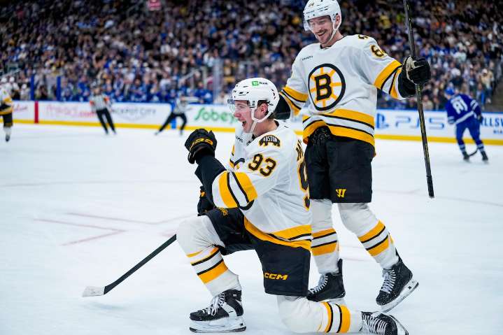 Marco Sturm calls Bruins rookie ‘the best player on the ice’