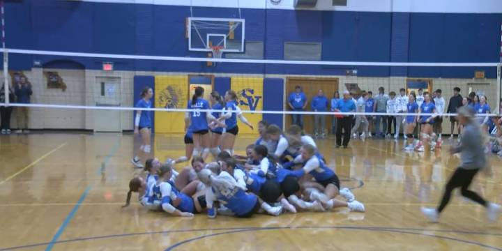 St. Vincent sweeps Valle Catholic to book final four spot