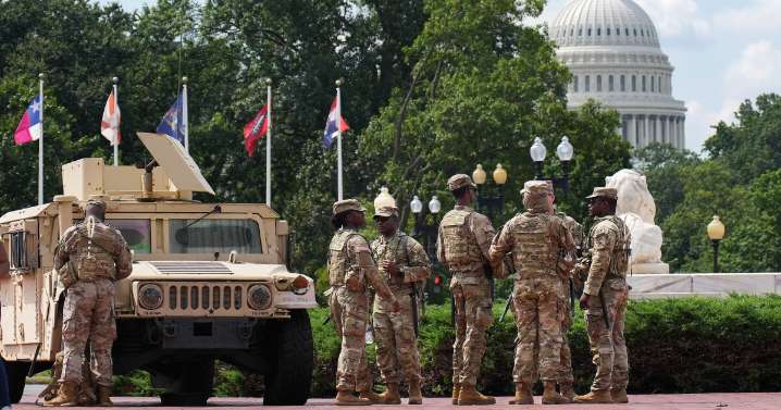 Two National Guard members shot in D.C., suspect is in custody, authorities say