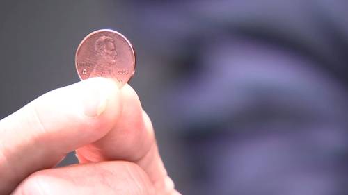 US Mint in Philadelphia presses final pennies as the 1