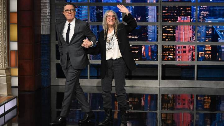 Patti Smith Talks New Memoir, Performs “Peaceable Kingdom” on Colbert: Watch