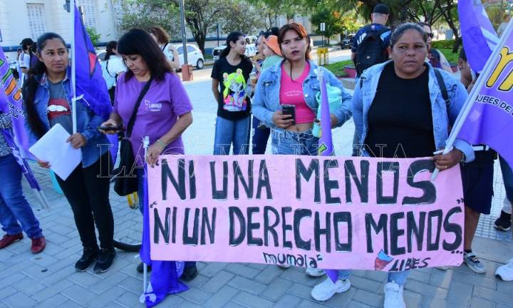 Hubo movilización en Formosa por el 25N, exigiendo la aparición de Xiomara Portillo