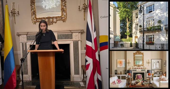 Esta es la valiosa casa en el corazón de Londres donde Laura Sarabia vivirá como embajadora de Colombia