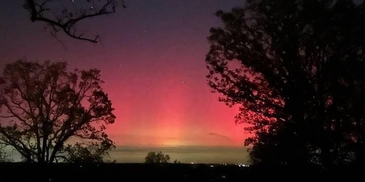 Pictures: Northern Lights brighten the sky over the Ozarks