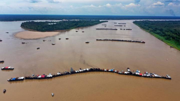 Brazil dismantles hundreds of illegal dredges in major Amazon mining crackdown