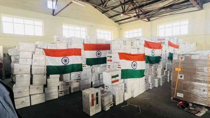 India delivers over 16 tonnes of medicines to Afghanistan to help combat vector