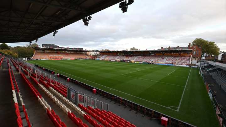 EFL stadium damaged after fire breaks out as emergency services tackle late