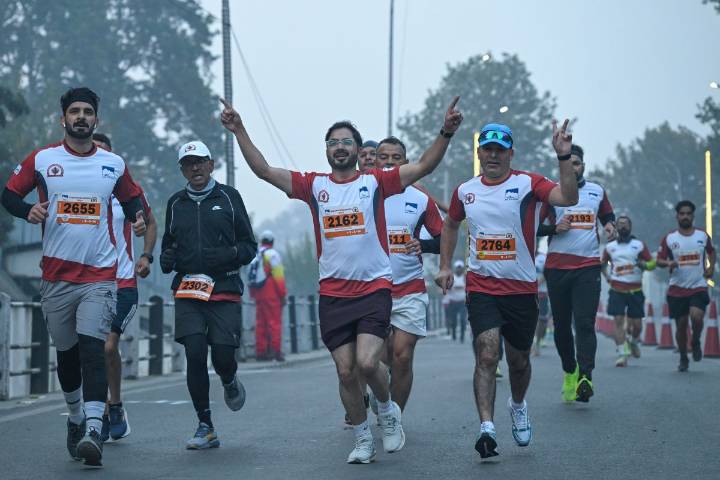 1,500 Runners Join Second Edition Of Kashmir Marathon