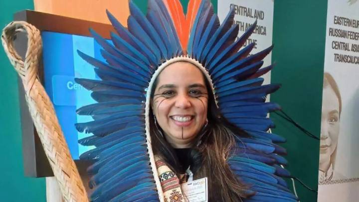 Tainá Marajoara no estudio gastronomía pero encabezará la cocina de la cumbre climática en Brasil