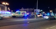 Al menos una persona herida en un otro accidente de tráfico en la Plaza de Sevilla de Cádiz