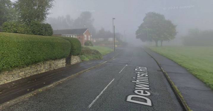 Man waves AXE around as neighbour row erupts on street