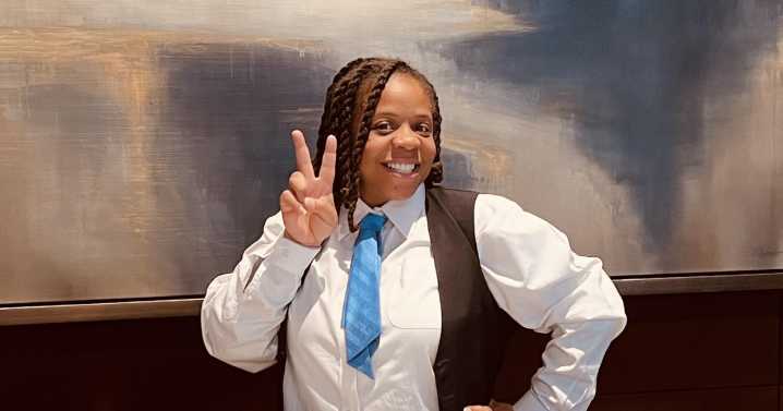 November Doorperson of the month: Katrina Johnson, 530 N. Lake Shore Dr.