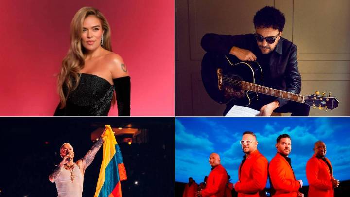 Karol G, Andrés Cepeda, J Balvin y el grupo Niche, entre los colombianos nominados al Grammy Anglo 2026