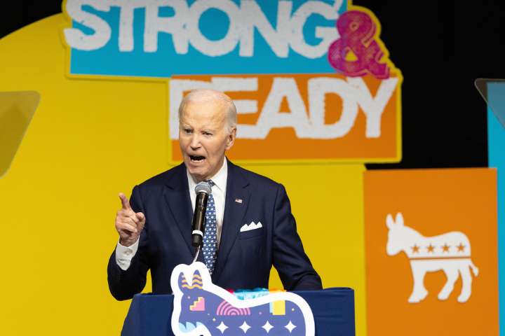 Biden slams Trump for ‘taking a wrecking ball’ to democracy: ‘I’m angry’