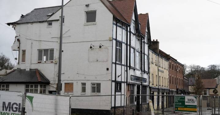 Demolition starts on three Bishop Auckland town centre pubs