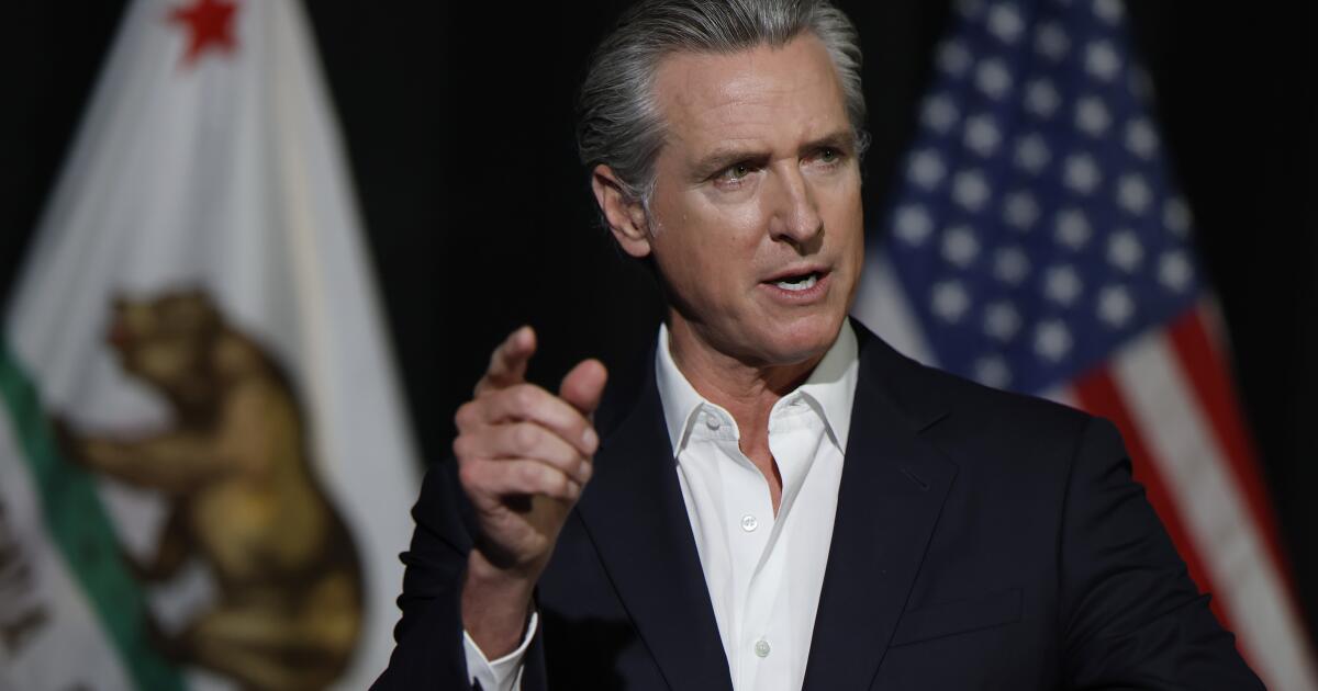 Commentary: How can Newsom stay relevant? Become the new FDR