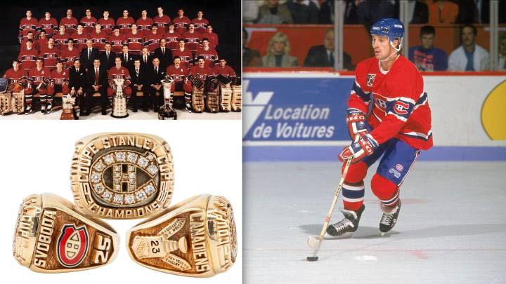 Svoboda auctioning off 1986 Cup ring with Canadiens for good cause