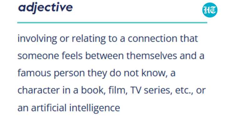 Cambridge Dictionary names ‘Parasocial’ word of 2025