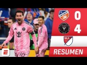 Gol de Lionel Messi hoy con Inter Miami vs Cincinnati por final de la Conferencia Este de la MLS 