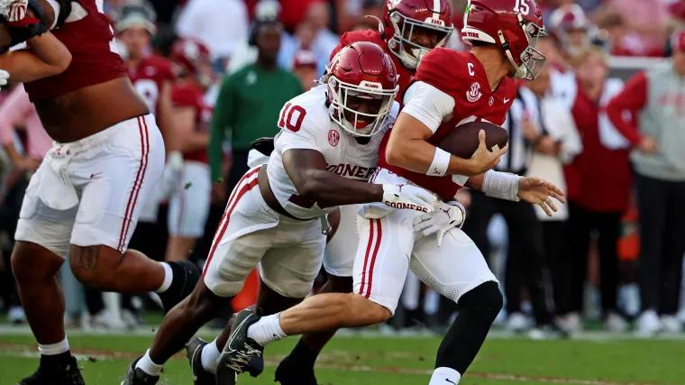 Oklahoma defense stifles Alabama: How Brent Venables' dominant unit has Sooners eyeing CFP