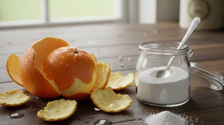 Mezclar cáscaras de naranja y bicarbonato: por qué recomiendan hacerlo y para qué sirve
