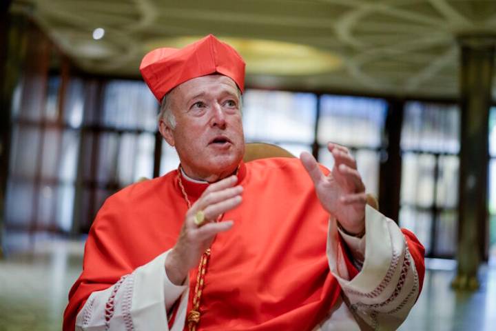 Washington’s archbishop reveals cancer diagnosis, will undergo surgery