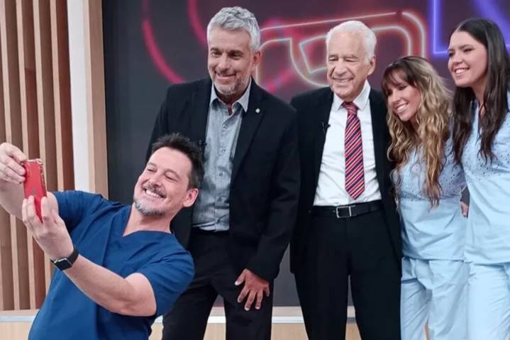 Mario Massaccesi compartió la imagen que tanto ansiaba tener junto a Alberto Cormillot