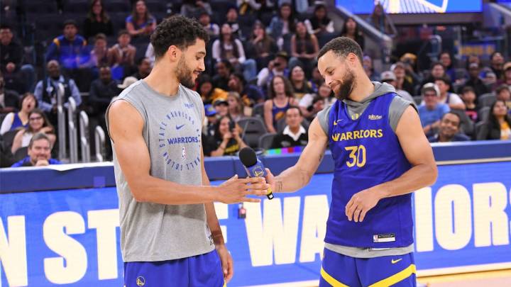 Jackson Rowe gives great speech after Steph Curry’s big game