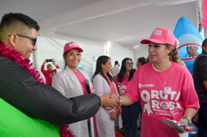 Gobierno del Estado de México atiende a más de 12 mil mujeres con la intención de prevenir el cáncer de mama