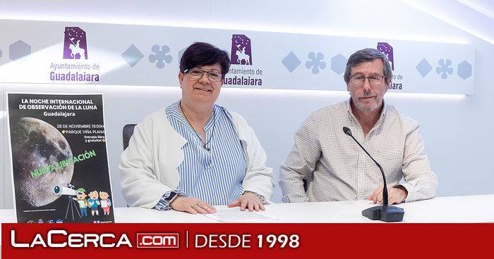 La Noche Internacional de Observación de la Luna se celebra en Guadalajara este viernes en el Parque Viña Plana