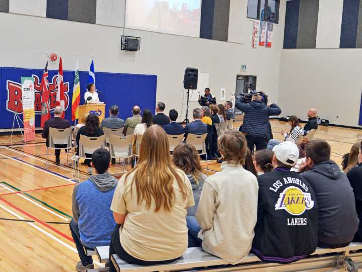École Saint Joachim celebrates grand opening of expanded facilities in La Broquerie