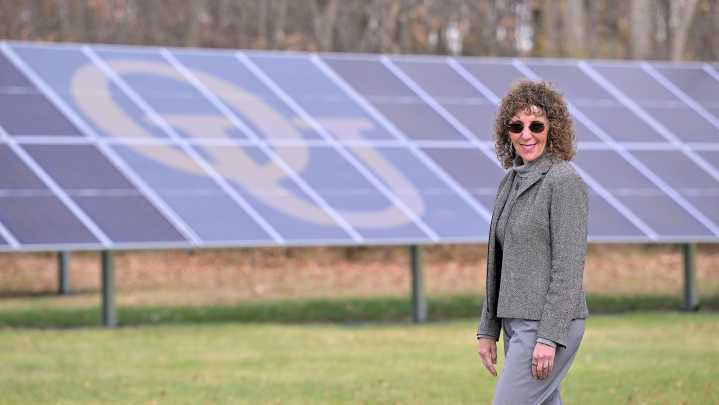 Powered up: OU has first president's house to be fully solar powered