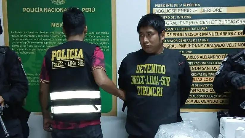 Chorrillos: PNP captura a presunto integrante de red criminal dedicada a la extorsión ‘gota a gota’