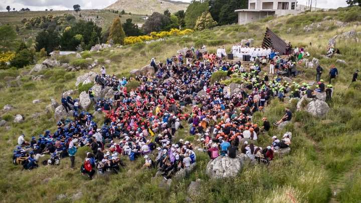 Unos 800 estudiantes de 6° grado participaron del tradicional campamento catequístico en Tandil