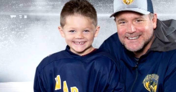 Third grade hockey player raises money in Colorado to get veterans' kids on the ice