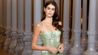 Kaia Gerber borrows Margot Robbie’s exact naked dress in 2025’s boldest fashion power play