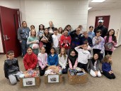 Local elementary honors military with Halloween candy collection