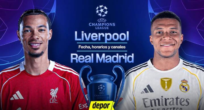 Real Madrid vs Liverpool: canales de TV y cuándo juegan por la Champions League