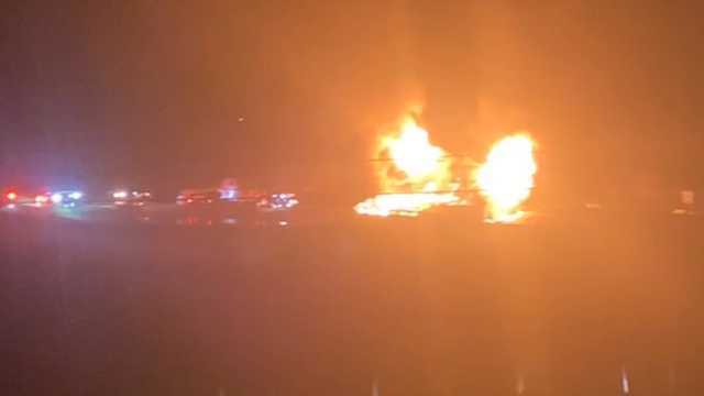 Horse barn catches fire in East Huntingdon, Westmoreland County