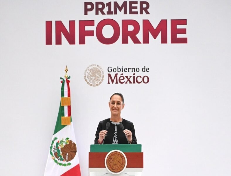 Informe de gobierno y combate a la corrupción de la presidenta Claudia Sheinbaum