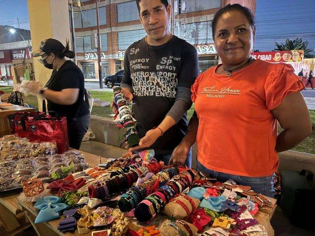 Emprendedores de Monagas exhiben su potencial en Ferias Navideñas 2025
