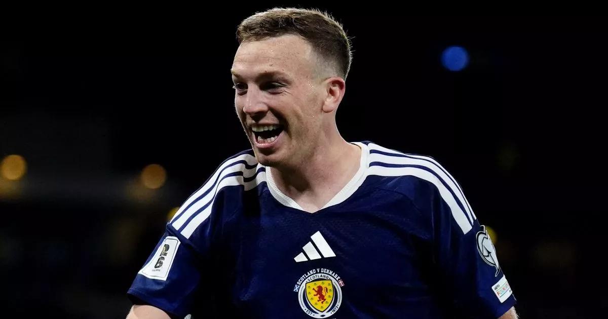Lewis Ferguson gives daughter unique birthday gift as Scotland reach World Cup