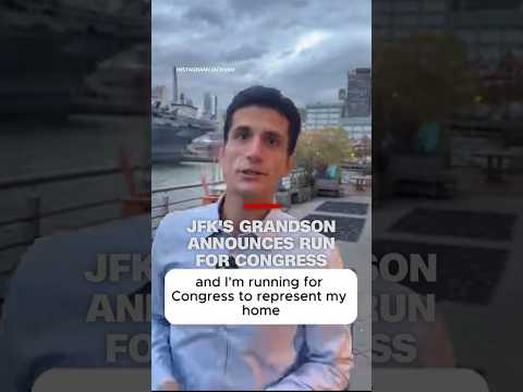 JFK's grandson announces run for Congress