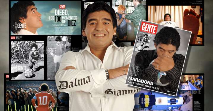 Diego Maradona a 5 años de su partida: los 100 momentos del Diez en una joya oculta de Revista GENTE