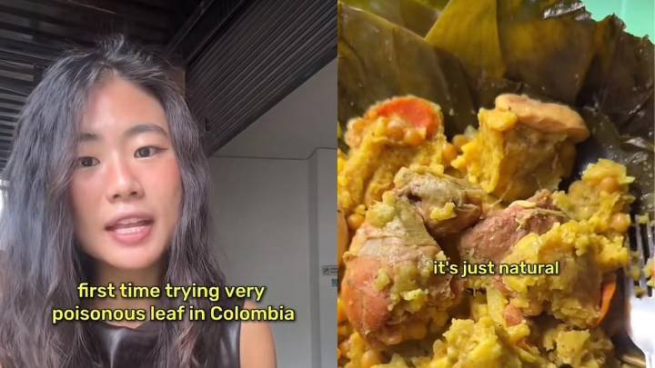 Asiática en Colombia lanzó fuerte crítica al tamal: “Insípido”; así fue su reacción