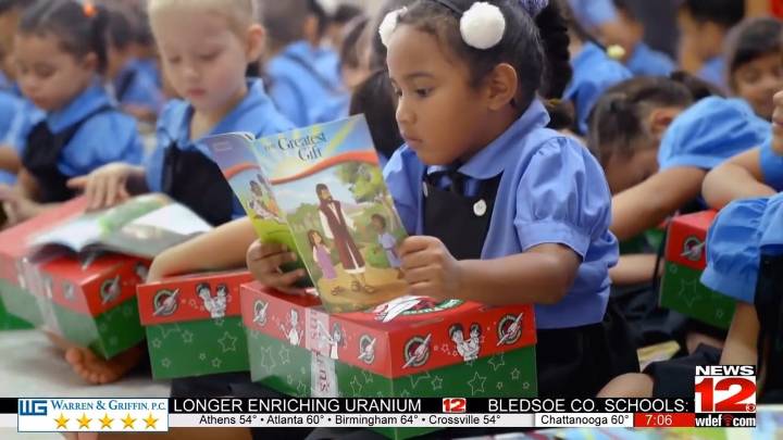 Operation Christmas Child kicks off collection week in Chattanooga