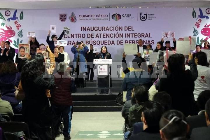 Inauguran Centro Integral de Búsqueda en CDMX